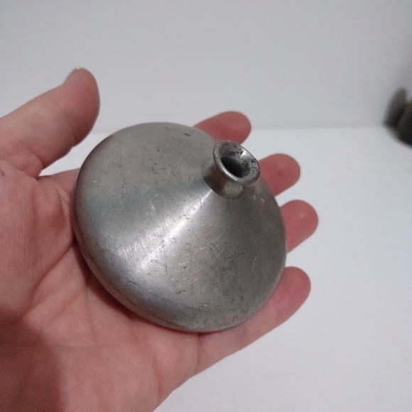 Selangor Pewter Malaysia Singapore Vintage Quill Inkwell - Picture 6 of 6